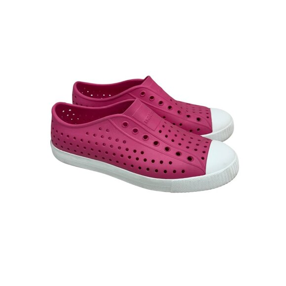 Native Jefferson Pink Slip On Water Closed Toe Shoes Kids Girls Youth size 5 - Picture 1 of 7